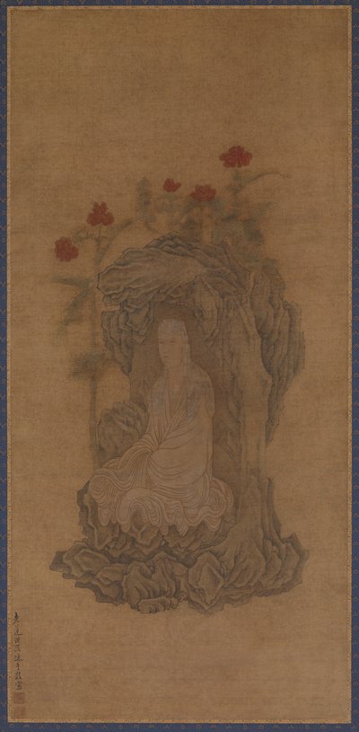 Guanyin de manto branco de Wu Bin
