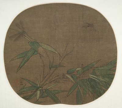 Bambu e insetos, final de 1100. de Wu Bing