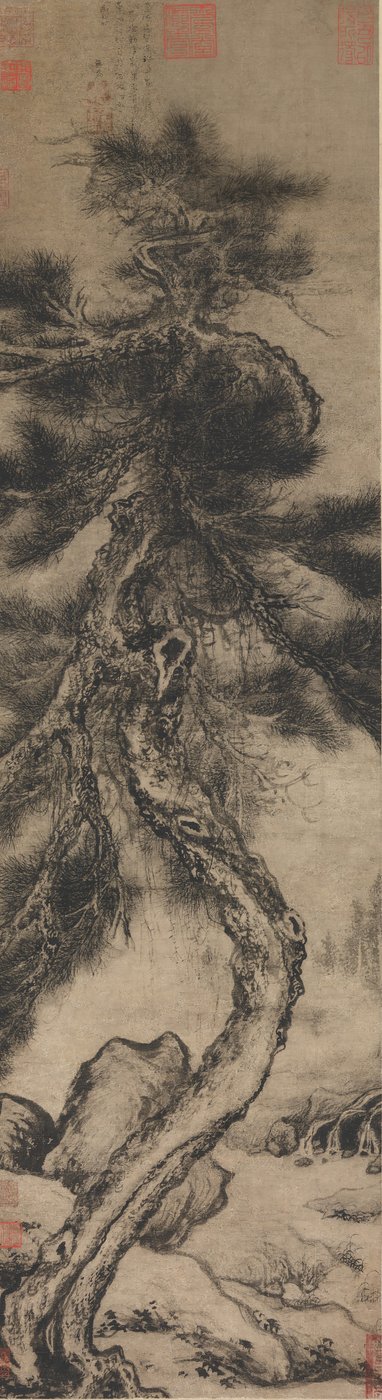 Dragon Pine, finais do século XIV e início do século XV. de Wu Boli