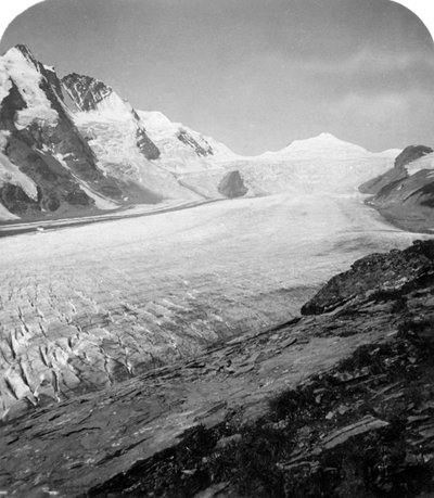 Grossglockner, Hohe Tauern, Áustria, c1900s. de Wurthle and Sons