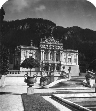 Palácio de Linderhof, Baviera, Alemanha, c1900s. de Wurthle and Sons