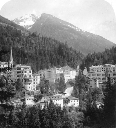 Schwarzenberg, Badgastein, Áustria, c1900s. de Wurthle and Sons