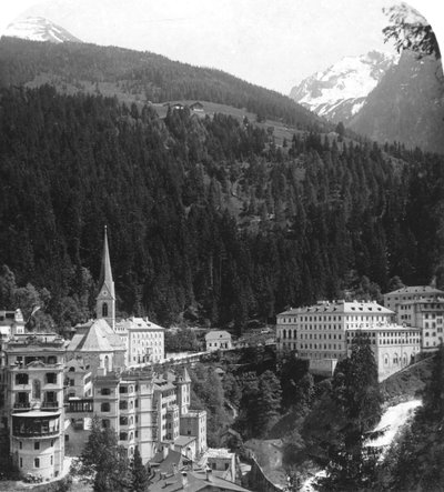 Schwarzenberg, Badgastein, Áustria, c1900s. de Wurthle and Sons