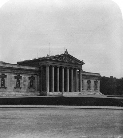 O Glyptothek, Munique, Alemanha, c1900s. de Wurthle and Sons
