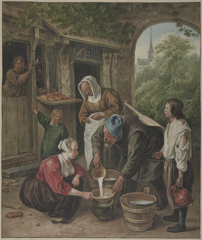A vendedora de leite de Wybrand Hendriks