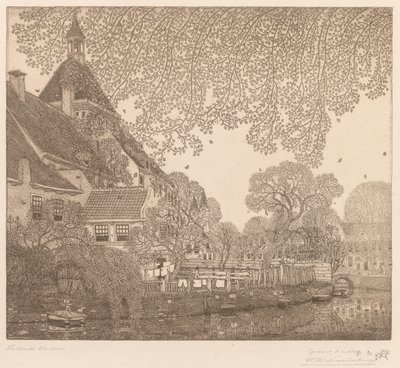 Folhas caindo, Amersfoort de Wynand Otto Jan Nieuwenkamp