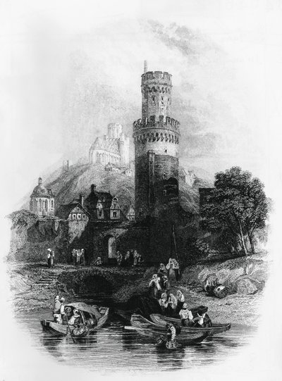 Ilustração para Leper de Aosta, romance de Xavier De Maistre (1763-1852), gravura de Xavier de Maistre