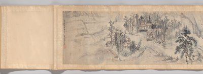 pintura de rolagem de Yang Wencong