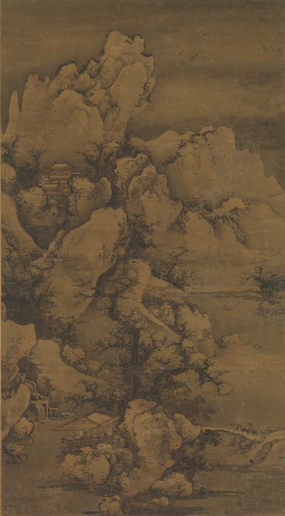 Viajando através das Montanhas Cobertas de Neve. de Yao Yanqing