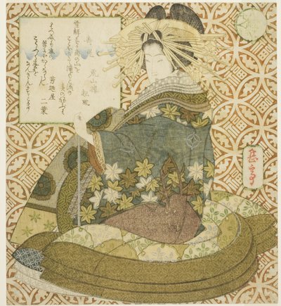 Jurojin, da série "Uma Paródia dos Sete Deuses da Boa Fortuna (Mitate shichifukujin)" de Yashima Gakutei