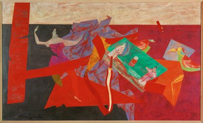 O presente oriental (pintura sobre tela) de Yasuo Kuniyoshi