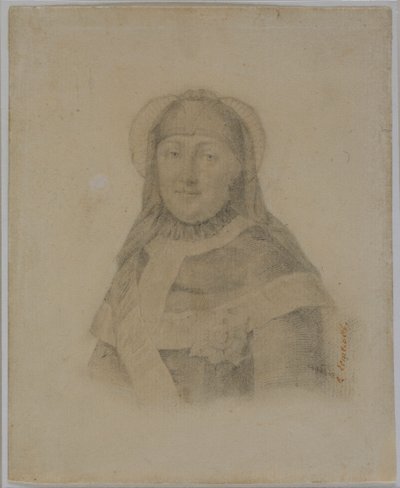Catarina II de luto, 1762 de Yefgraf Petrovich Chemesov