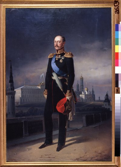 Retrato do imperador Nicolau I de Yegor (d.1891) Bottman