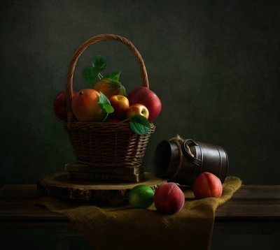 Natureza morta com frutas melancólicas de Yinan F.