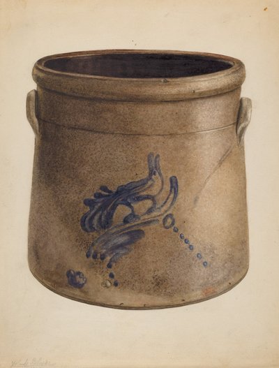 Crock, c. 1939. de Yolande Delasser