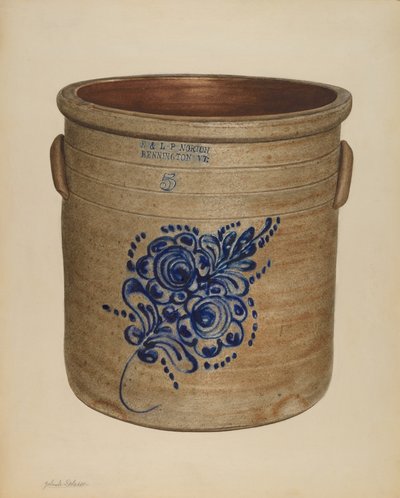 Crock, provavelmente 1938. de Yolande Delasser