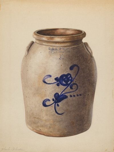 Jarro, c. 1937. de Yolande Delasser