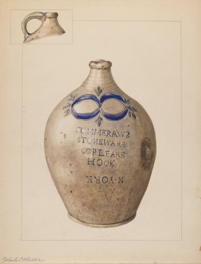 Jug, c. 1937. de Yolande Delasser