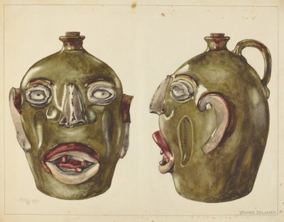 Jug, c. 1940. de Yolande Delasser