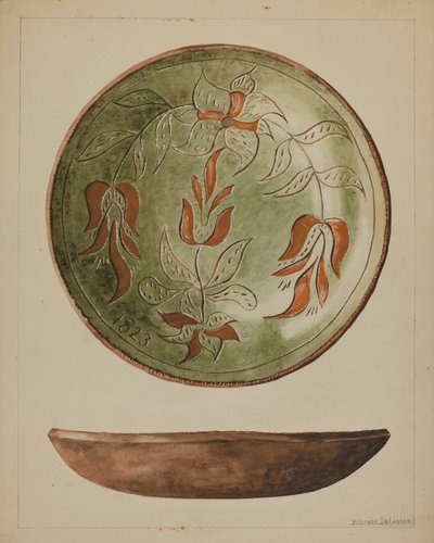 Pai. Prato Alemão, c. 1936. de Yolande Delasser