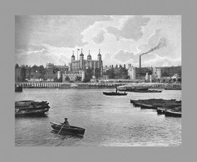A torre de Londres, c1900 de York and Son