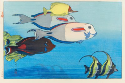 O Aquário, Honolulu de Yoshida Hiroshi