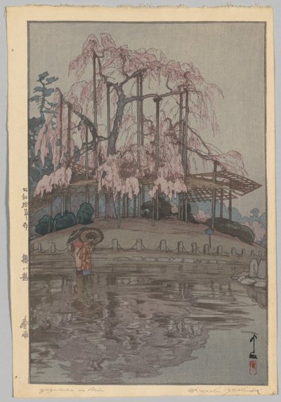 Oito cenas de Cherry Blossoms: Spring Rain (Sakura não gosta de: Harusame) de Yoshida Hiroshi