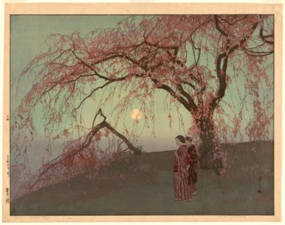 Kumoi Cherry Trees (Kumoi sakura) de Yoshida Hiroshi