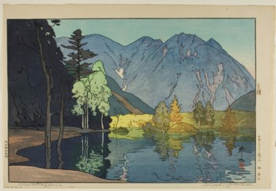 Monte Hodaka (Hodakayama) de Yoshida Hiroshi