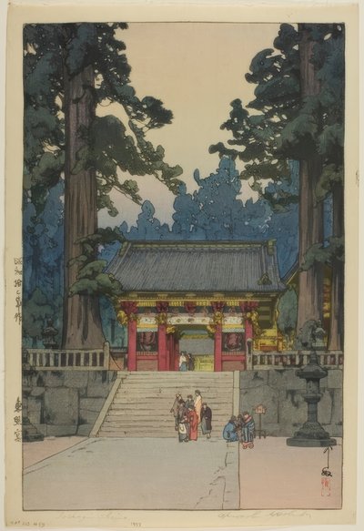 Santuário de Toshogu (Toshogu) de Yoshida Hiroshi