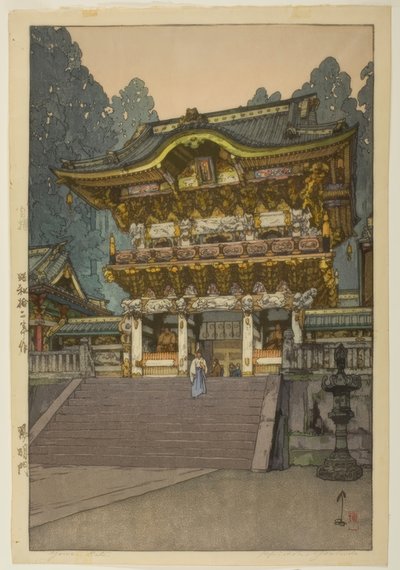 Portão Yomei de Yoshida Hiroshi