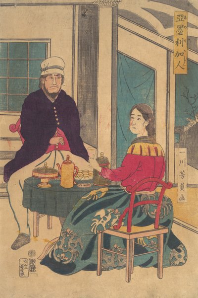 Amerikajin, 1862. de Yoshikazu