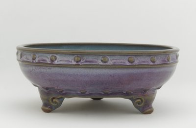 Bacia de bolbo (cerâmica) de Yuan Dynasty Chinese School