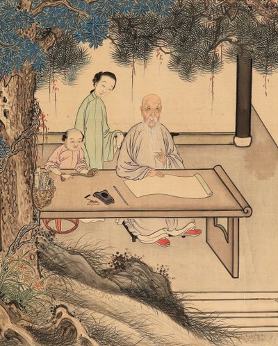Yuan Mei e suas alunas de Yuan Mei