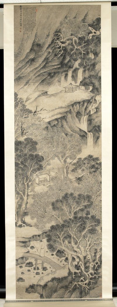 Estudante em Paisagem de Yuanqi Liu