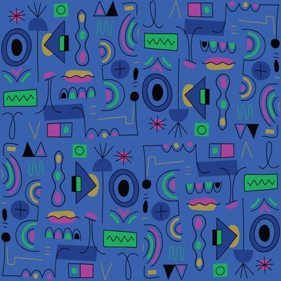 Padrão sem costuras, gráfico vetorial de 2018 de Yulia Drobova