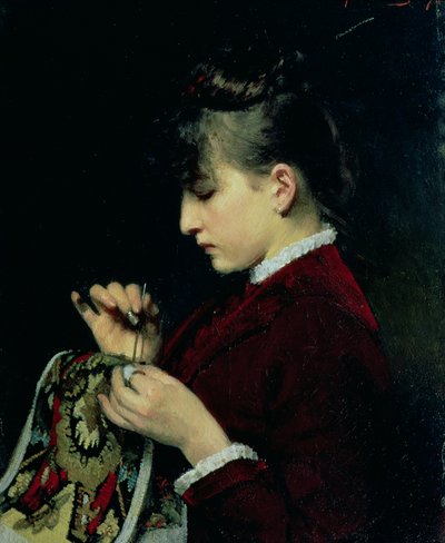 Artesanato, 1887 de Yuri Yakovlevich Leman
