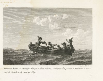 Jan Bart escapa de uma prisão inglesa e atravessa o Canal da Mancha de barco a remo, 1689 Jean-Bart, Forbin, un operations français et deux mousses s