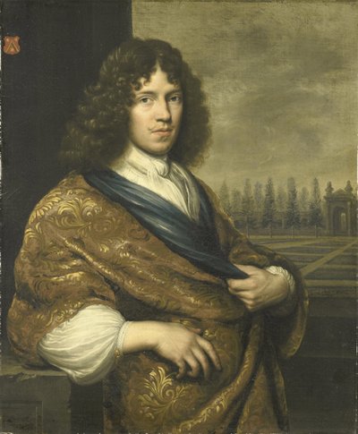 François Leidecker (1650-1718). Delegado do Tesouro da Zeeland de Zacharias Blijhooft