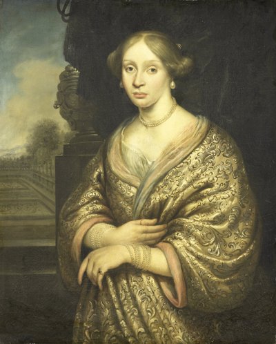Retrato de Petronella van der Burcht de Zacharias Blyhooft
