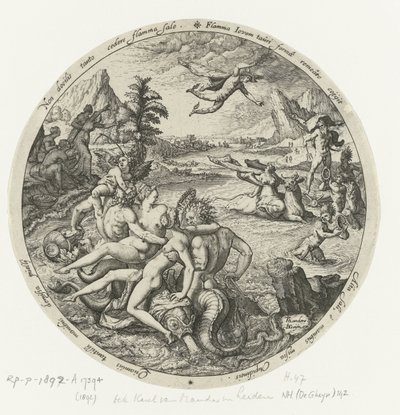 O roubo da Europa de Zacharias Dolendo (attributed to)