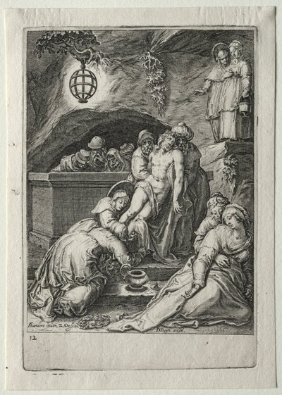 Conjunto da Paixão:  Enterro de Cristo de Zacharias Dolendo