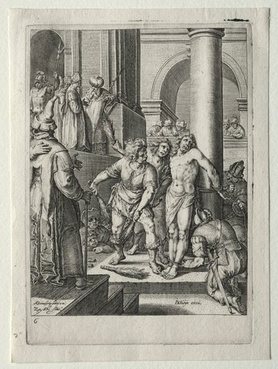 Conjunto da Paixão:  Flagelação de Cristo de Zacharias Dolendo