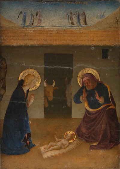 A Natividade. de Zanobi di Benedetto Strozzi