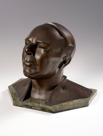 Leslie Hore-Belisha, c.1937-39 (bronze sobre base de mármore) de Zeev Ben Zvi