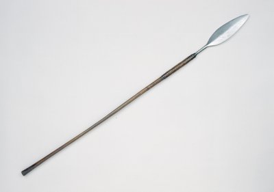 Zulu spear ou assegai, África do Sul de Zulu
