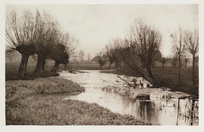 Um Backwater on the Lea de Frederick (attr. to) Barnard