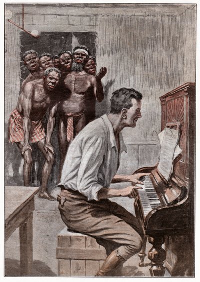 Aborígenes e colonos australianos de . .