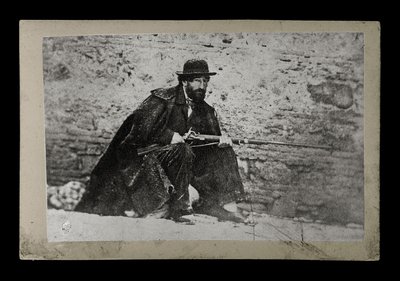 BRIGAND Retrato de Francesco Fasanella conhecido como Tinna 1860 de . .