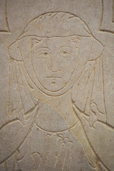 Borgonha, Lancharre, comuna de Chapaize 71460. Na igreja de Notre Dame, Isabelle de Vauvry de . .